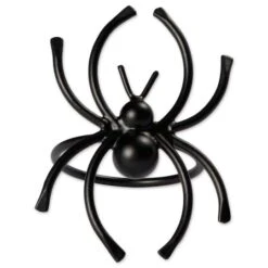 DII® Spider Napkin Ring Set, 6ct. -Halloween Decor Shop D657824S 2