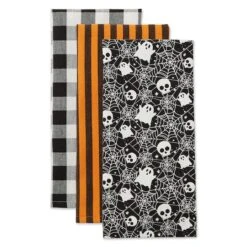 DII® Haunted Objects Dishtowel Set -Halloween Decor Shop D658133S 3