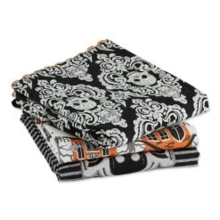 DII® Haunted Hallow Embellished Dishtowel Set 9 DII® Haunted Hallow Embellished Dishtowel Set -Halloween Decor Shop D658136S 3