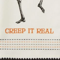 DII® Skeletons Printed Dishtowel Set 9 DII® Skeletons Printed Dishtowel Set -Halloween Decor Shop D658138S 3