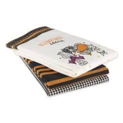 DII® Happy Howl-Oween Dishtowel Set 9 DII® Happy Howl-Oween Dishtowel Set -Halloween Decor Shop D658311S 3