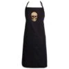 DII® Gold Skull Chef Apron 7 DII® Gold Skull Chef Apron -Halloween Decor Shop D659923S 1