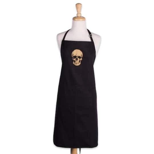 DII® Gold Skull Chef Apron 3 DII® Gold Skull Chef Apron - Image 3