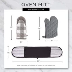 DII® Basic Witch Oven Mitt & Potholder Set 11 DII® Basic Witch Oven Mitt & Potholder Set -Halloween Decor Shop D660548S 5
