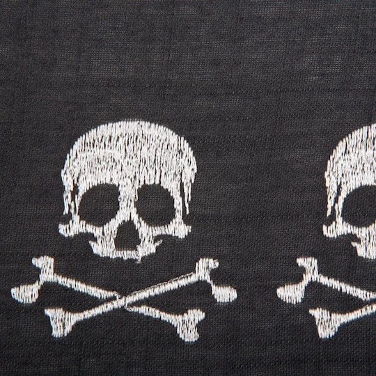 DII® Skulls Embroidered Placemats, 4ct. 3 DII® Skulls Embroidered Placemats, 4ct. - Image 3