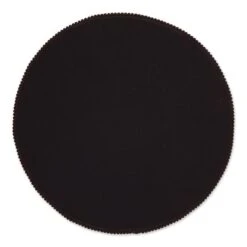 DII® Spooky Spiderweb Embellished Round Placemats, 4ct. 9 DII® Spooky Spiderweb Embellished Round Placemats, 4ct. -Halloween Decor Shop D661560S 3