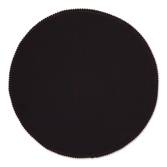 DII® Spooky Spiderweb Embellished Round Placemats, 4ct. 4 DII® Spooky Spiderweb Embellished Round Placemats, 4ct. - Image 4