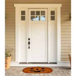 DII® Jack-O-Lantern Doormat 8 DII® Jack-O-Lantern Doormat -Halloween Decor Shop D662040S 2
