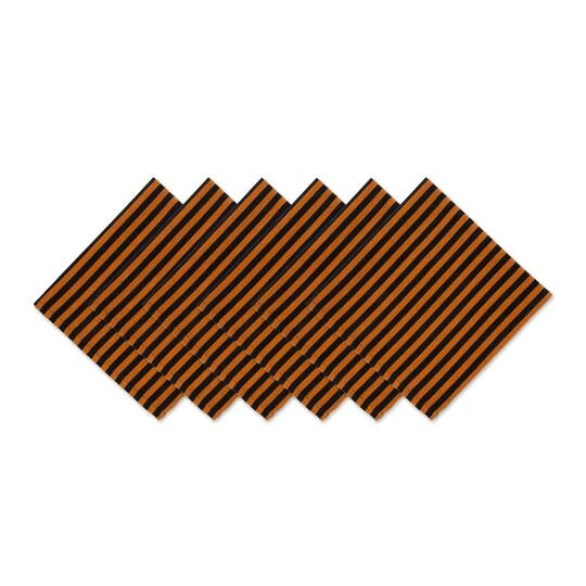 DII® Witchy Stripe Dinner Napkins, 6ct. 1 DII® Witchy Stripe Dinner Napkins, 6ct.