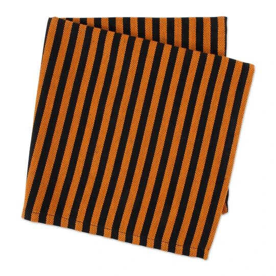DII® Witchy Stripe Dinner Napkins, 6ct. 6 DII® Witchy Stripe Dinner Napkins, 6ct. - Image 6