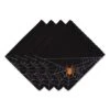 DII® Spooky Spiderweb Embellished Dinner Napkins, 4ct. -Halloween Decor Shop D662269S 1