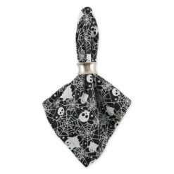 DII® Haunted Objects Printed Dinner Napkins, 6ct. -Halloween Decor Shop D662313S 3
