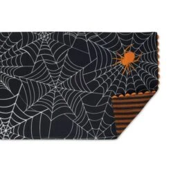 DII® 70" Halloween Happy Haunting Spooky Spider Reversible Table Runner 10 DII® 70" Halloween Happy Haunting Spooky Spider Reversible Table Runner -Halloween Decor Shop D666326S 4
