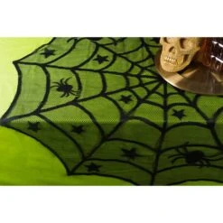 DII® 40" Halloween Lace Table Topper 9 DII® 40" Halloween Lace Table Topper -Halloween Decor Shop D666796S 3