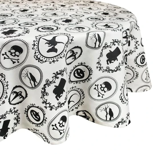 DII® 70" Halloween Portrait Tablecloth 2 DII® 70" Halloween Portrait Tablecloth - Image 2