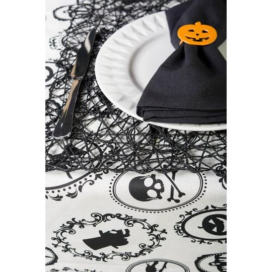 DII® 70" Halloween Portrait Tablecloth 4 DII® 70" Halloween Portrait Tablecloth - Image 4