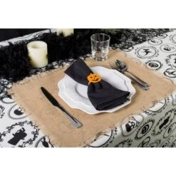 DII® 70" Halloween Portrait Tablecloth 10 DII® 70" Halloween Portrait Tablecloth -Halloween Decor Shop D666809S 4