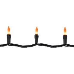 Northlight 100ct. Orange Mini Halloween Light Set 14 Northlight 100ct. Orange Mini Halloween Light Set -Halloween Decor Shop D668593S 14