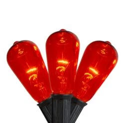 Northlight 10ct. Orange Edison E17 Halloween Light Set