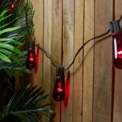 Northlight 10ct. Purple Edison E17 Halloween Light Set -Halloween Decor Shop D668609S 2