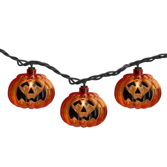 Northlight 10ct. Jack-O-Lantern Shaped Halloween Lights 3 Northlight 10ct. Jack-O-Lantern Shaped Halloween Lights - Image 3