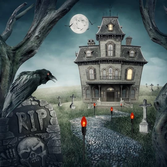 Northlight 10ct. Orange C9 Bulb Halloween Pathway Markers 3 Northlight 10ct. Orange C9 Bulb Halloween Pathway Markers - Image 3