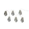 Northlight 6ct. Skeleton Hands Halloween Light Set -Halloween Decor Shop D668631S 1