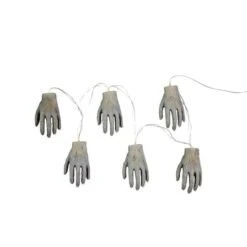 Northlight 6ct. Skeleton Hands Halloween Light Set
