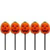 Northlight 5ct. Jack-O-Lantern Shaped Halloween Pathway Markers -Halloween Decor Shop D668632S 1