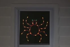 Northlight 15" Lighted Spider Halloween Window Silhouette Decoration -Halloween Decor Shop D668633S 4