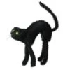 Northlight 17" Scary Black Cat With Lighted Eyes Halloween Decoration -Halloween Decor Shop D668638S 1