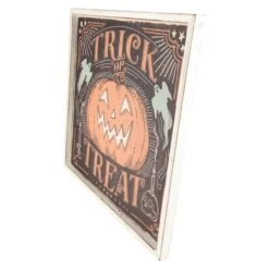 Northlight 18.75" Trick Or Treat Jack O Lantern Halloween Wall Sign 10 Northlight 18.75" Trick Or Treat Jack O Lantern Halloween Wall Sign -Halloween Decor Shop D668641S 4