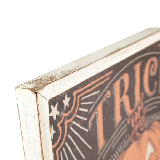 Northlight 18.75" Trick Or Treat Jack O Lantern Halloween Wall Sign 6 Northlight 18.75" Trick Or Treat Jack O Lantern Halloween Wall Sign - Image 6
