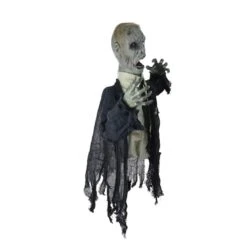 Northlight 19" Lighted & Animated Groundbreaking Zombie Halloween Decoration -Halloween Decor Shop D668642S 2