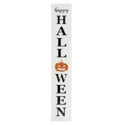 Northlight 31.5" Metal Happy Halloween Wall Sign