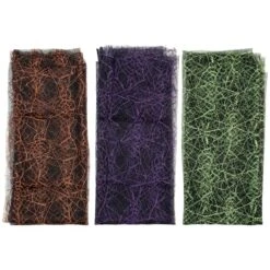 Northlight 6ft. Purple, Orange & Green Spiderweb Halloween Decorations 8 Northlight 6ft. Purple, Orange & Green Spiderweb Halloween Decorations -Halloween Decor Shop D668661S 2