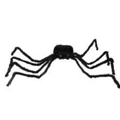 Northlight 44" Lighted Black Spider With Red Eyes Halloween Decoration -Halloween Decor Shop D668664S 1 1