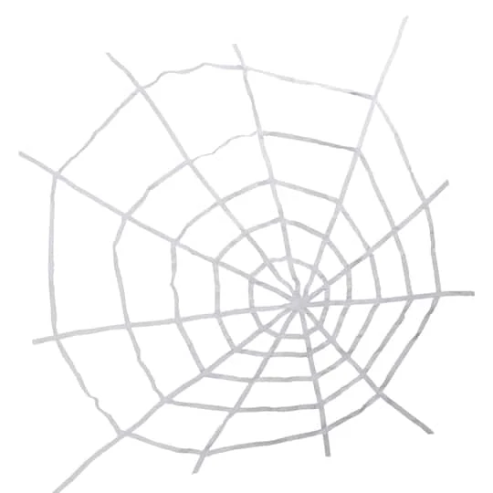 Northlight 80'' Spooky Spider Web Halloween Hanging Decoration 3 Northlight 80'' Spooky Spider Web Halloween Hanging Decoration - Image 3