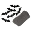 Northlight 9.75ft. Gray Gauze And Bats Halloween Decoration Kit -Halloween Decor Shop D668674S 1