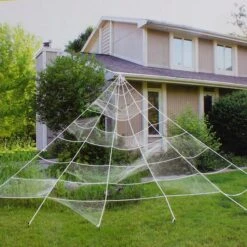 Northlight 9.8ft. Giant Outdoor Spider Web Halloween Decoration