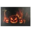 Northlight LED Lighted Jack-O-Lanterns In A Cemetery Halloween Canvas Wall Art -Halloween Decor Shop D668681S 1