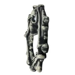 Northlight 18.5'' Pre-Lit Skeleton Artificial Halloween Wreath 5 Northlight 18.5'' Pre-Lit Skeleton Artificial Halloween Wreath -Halloween Decor Shop D668688S 2