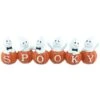 Northlight 15.5" Ghosts And Pumpkins "Spooky" Halloween Decoration -Halloween Decor Shop D668702S 1