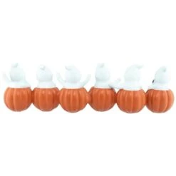 Northlight 15.5" Ghosts And Pumpkins "Spooky" Halloween Decoration 11 Northlight 15.5" Ghosts And Pumpkins "Spooky" Halloween Decoration -Halloween Decor Shop D668702S 5