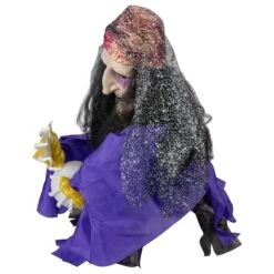 Northlight 20" Lighted & Animated Fortune Teller Halloween Decoration 8 Northlight 20" Lighted & Animated Fortune Teller Halloween Decoration -Halloween Decor Shop D668704S 3