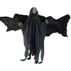 Northlight 50" LED Lighted & Animated Winged Grim Reaper Halloween Decoration