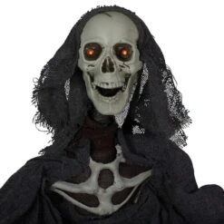 Northlight 50" LED Lighted & Animated Winged Grim Reaper Halloween Decoration -Halloween Decor Shop D668707S 3