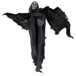 Northlight 50" LED Lighted & Animated Winged Grim Reaper Halloween Decoration -Halloween Decor Shop D668707S 4