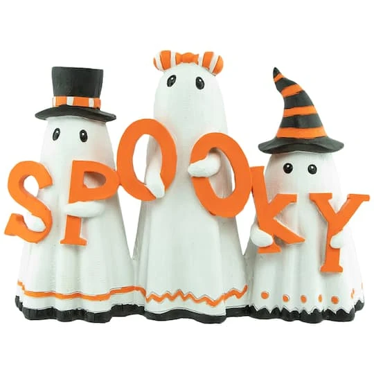 Northlight 9.5" Spooky Ghost Trio Halloween Decoration 1 Northlight 9.5" Spooky Ghost Trio Halloween Decoration