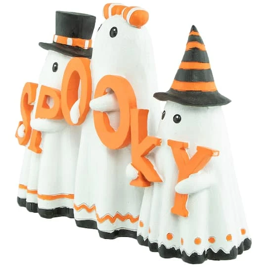 Northlight 9.5" Spooky Ghost Trio Halloween Decoration 5 Northlight 9.5" Spooky Ghost Trio Halloween Decoration - Image 5